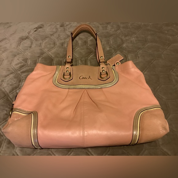Coach Ashley Spectator Leather Handbag - Picture 2 of 13